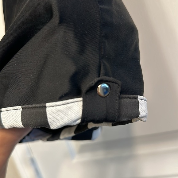 J. Valentine Black & White Halter Swimsuit Boy Shorts Size Small EUC #5592 - Picture 5 of 8